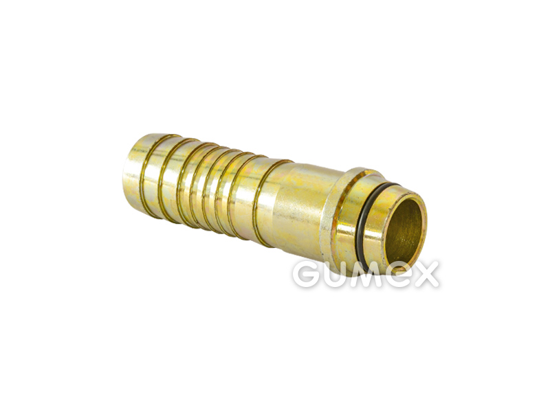 Muffe zur Verschraubung für Druckluft 13mm, für Überwurfmutter, 16bar, Konus 1:3, -40°C/+95°C, Stahl, 